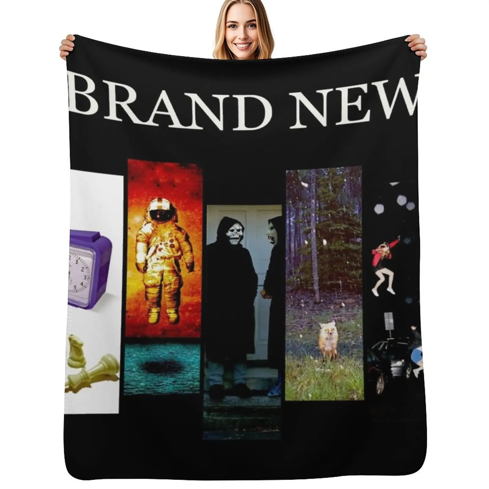 

Brand New Throw Blanket Soft Plush Blanket as Housewarming Gift
