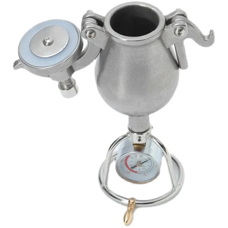 Mini Home Old Popcorn Maker Hand-cranked Puffed Rice Corn Making Machines 304 Stainless Steel