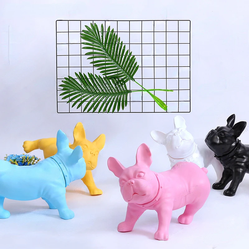 

Commodity Children's Photography Props Creative Window Decoration Simulation Bulldog Model Dog Display