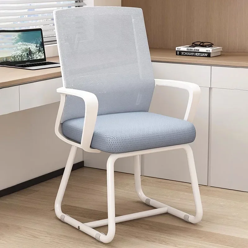 

Youth Desk Chair Furniture Luxury Chaise Design Massage Home Comfortable Office Portable Student Relax Cheap Bedroom Stool White