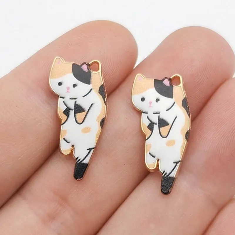 

D46E 10 шт. 6 цветов подвески из сплава бирки для изготовления ювелирных изделий своими руками брелок для рукоделия