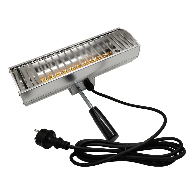 Automobile solar film test baking lamp lamp film high temperature short wave heating 1000w handheld mobile infrared