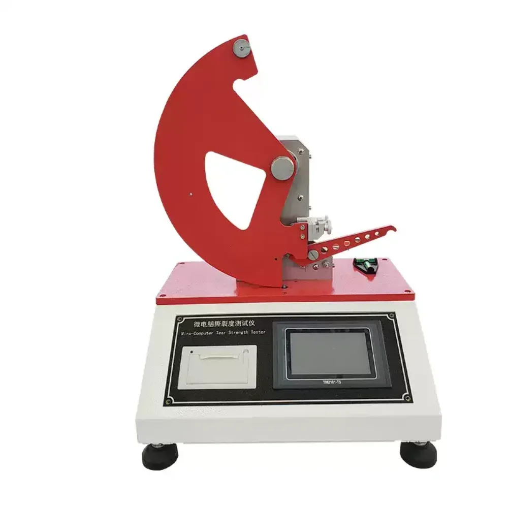 Digital Elmendorf Tear Tester Zz-Rhino Brand 1 Year High Accuracy 0.1mN 1500W for Plastic Film Tearing Strength for Machine