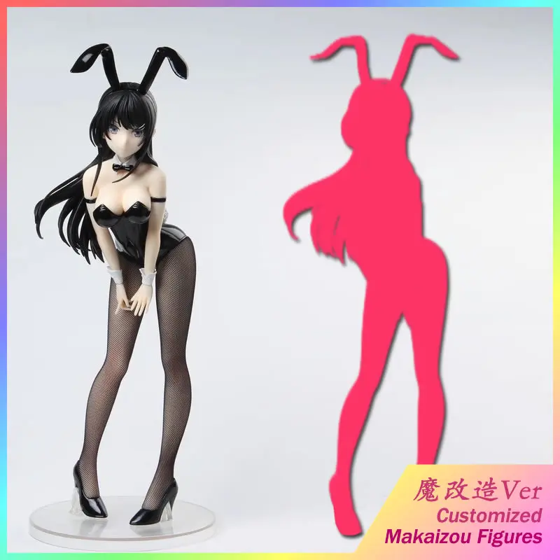 1/4 B-STYLE Sakurajima Mai Bunny Ver Makaizou Collection Action Figure B-0088