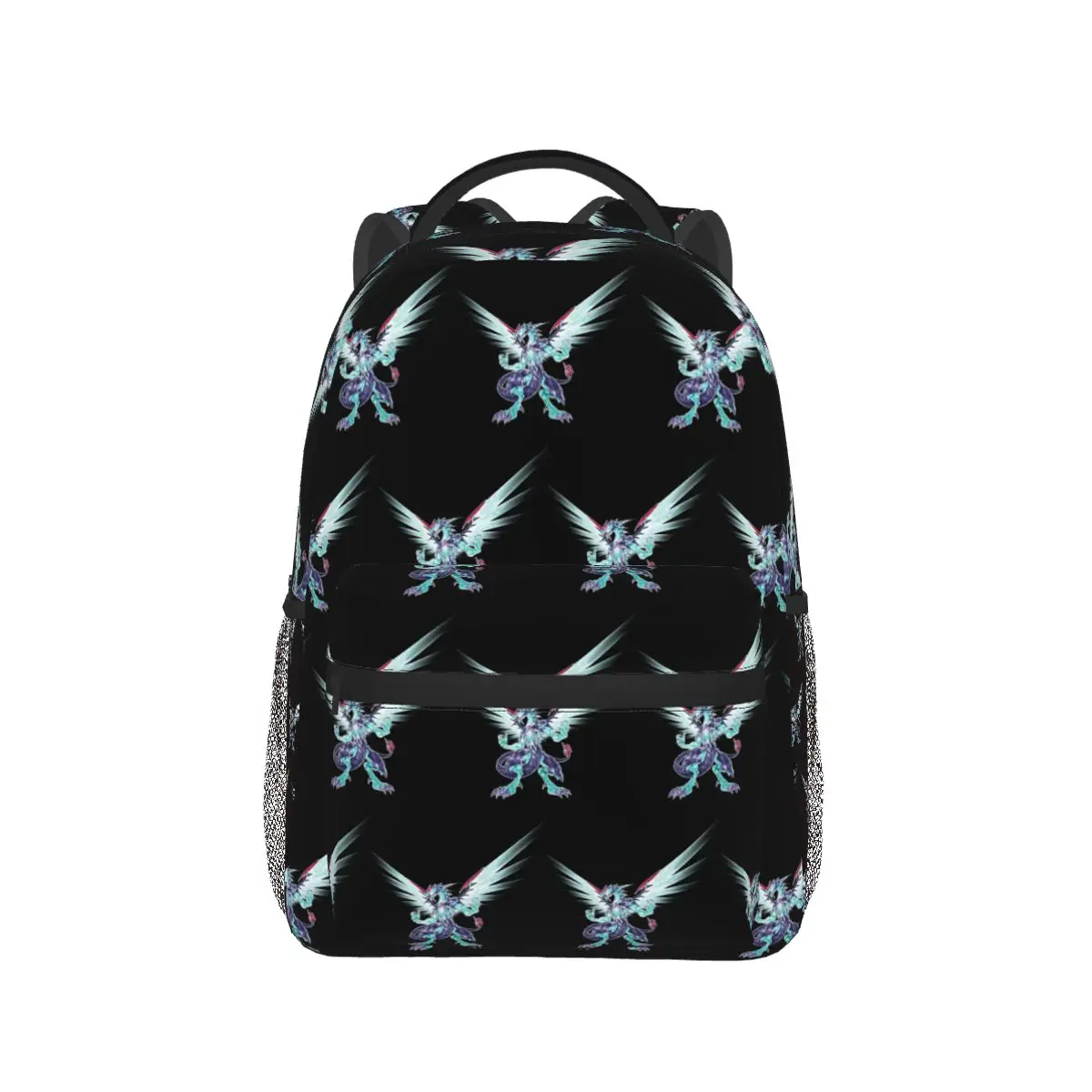 Galaxy-Eyes Photon Dragon Student Backpack School Bag Hiking Travel Daypack for Boys Girls Fashion Bookbag Shoulder Bags