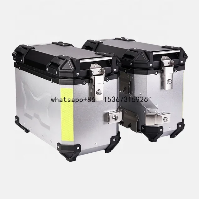 

motorcycle exhausted side pannier box aluminium alloy Maxi-Scooter motor Xmotorbike case baggage luggage for KTM790ADV/R 1290ADV