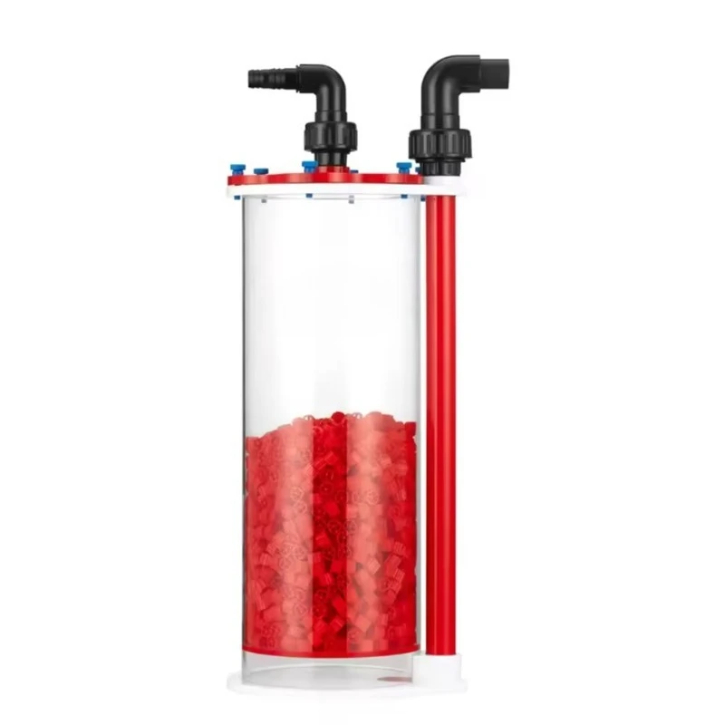 Large aquarium medium biofiltration fluidized reactor view 6