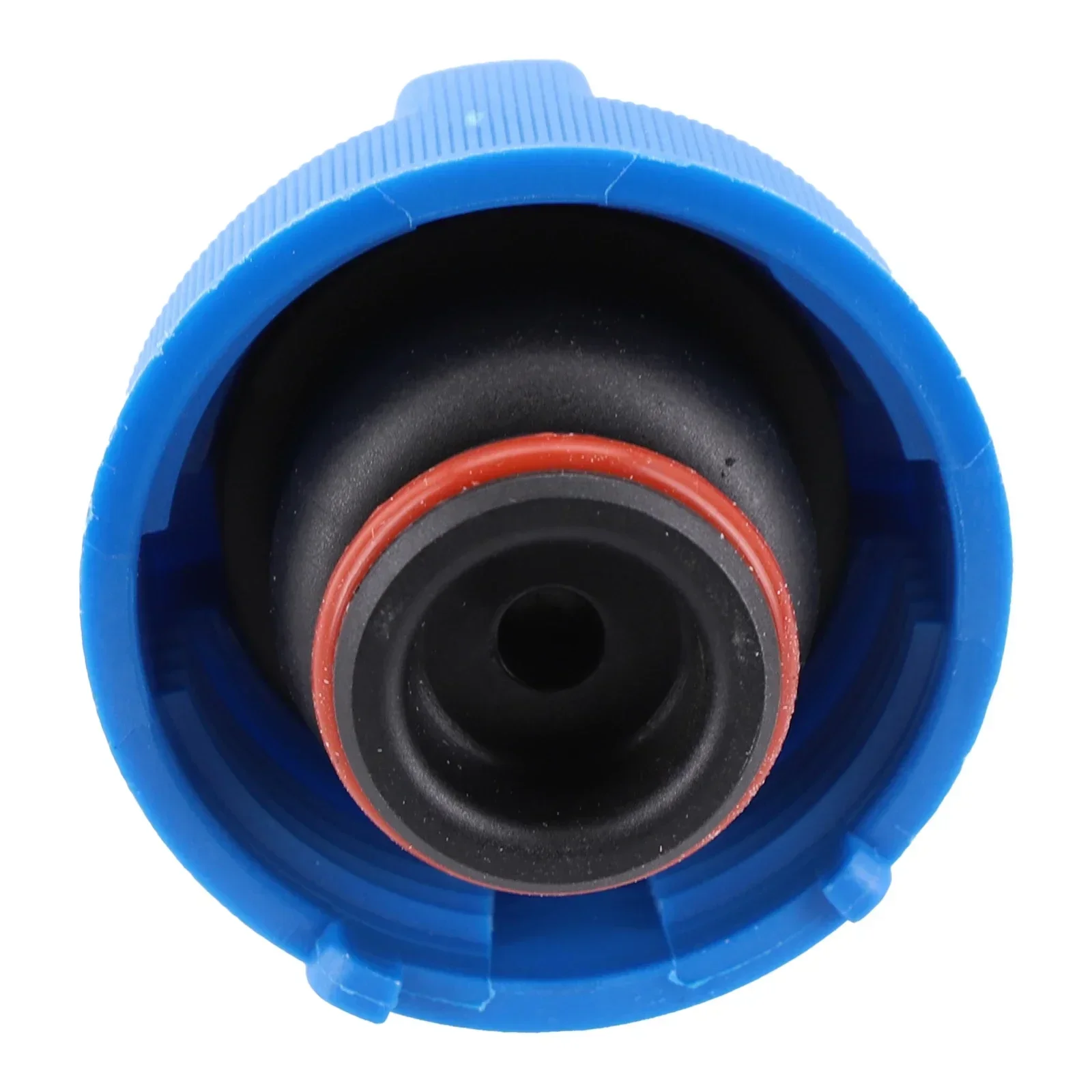 Blue Plastic Radiator Pressure Expansion Water Tank Cap For FIAT 500 & DOBLO OE Replacement 46799364 Waterproof