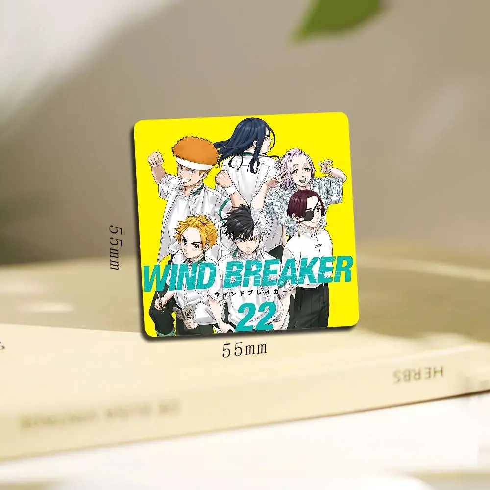 WIND Anime BREAKER 1 шт. магнит на холодильник персонализированный магнитный держатель для фотографий прочный квадратный поверхностный магнит на холодильник