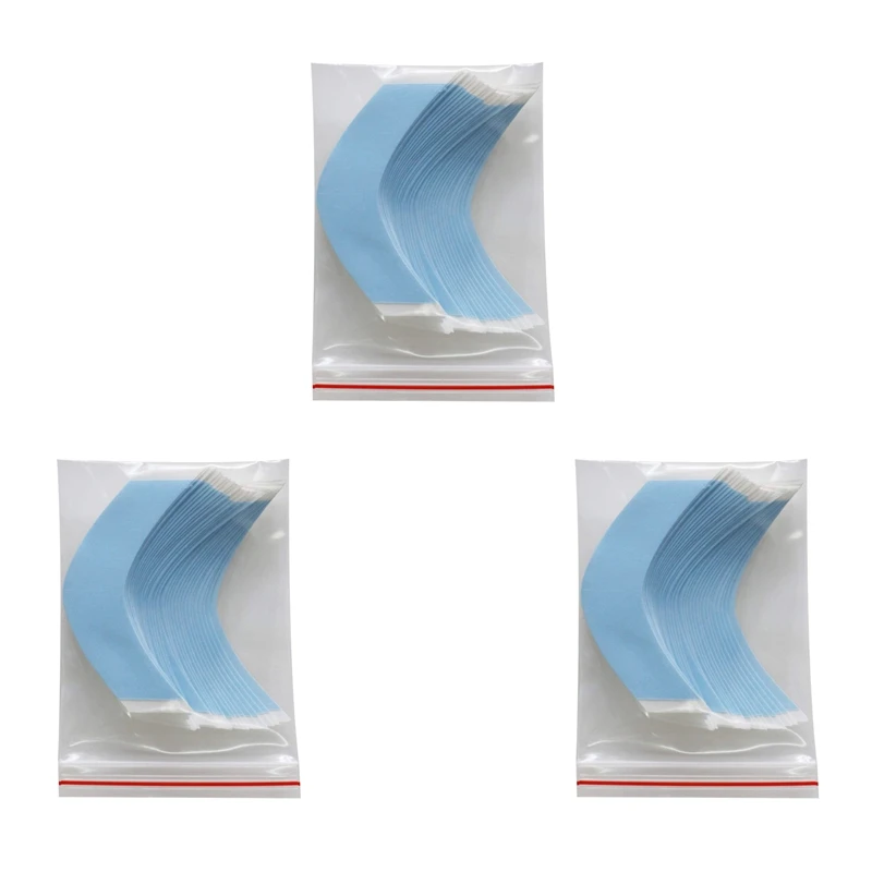 108 Stuks Super Sterke Haar Pruik Tape Dubbele Zelfklevende Verlenging Tape Strips Waterdicht Voor Toupet/Kant Pruiken Film Cc Vorm