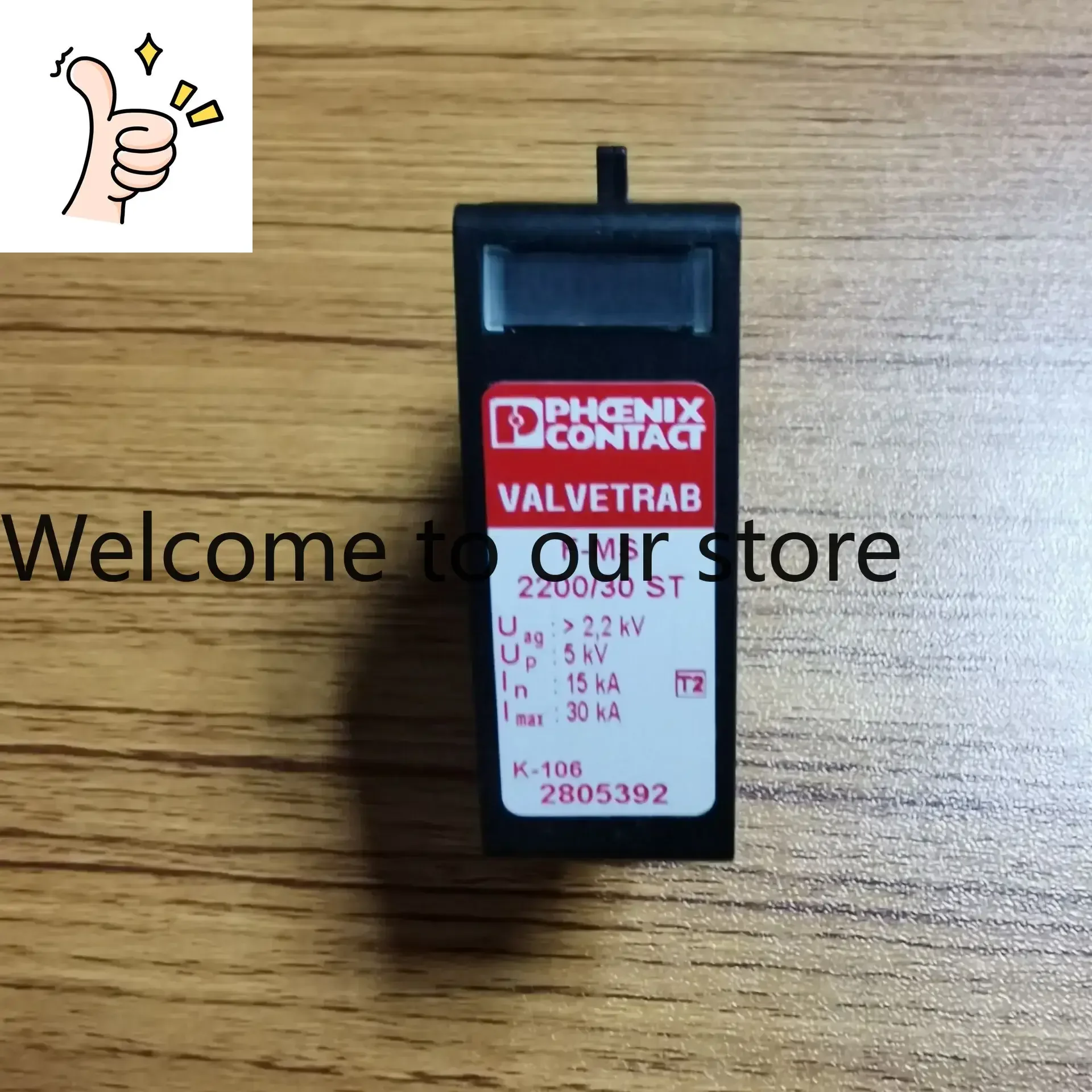 Shocking Low Price Phoenix Lightning Protection Module 2839318 Surge Plug PT 2-PE/S-24AC-ST Spot