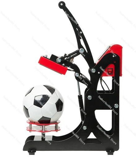 New Generation Semi Auto Manual LOGO Ball Hot Press Machine For Soccer Ball With Logo