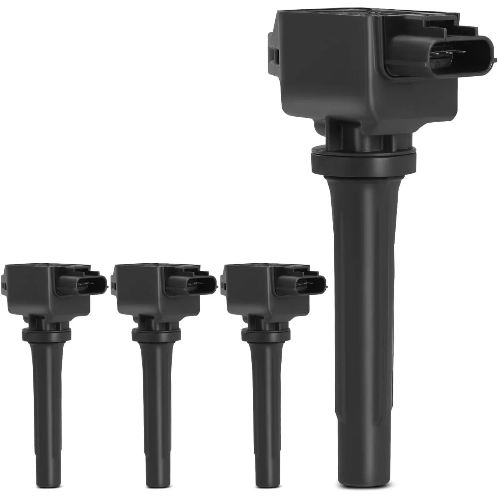 US  Set of 4 Ignition Coil Packs Replacement for Mazda 3 2012-2019, 6 2014-2020, 3 Sport CX-3 CX-5 CX-9 MX-5 Miata 2.0L 2.5L L4