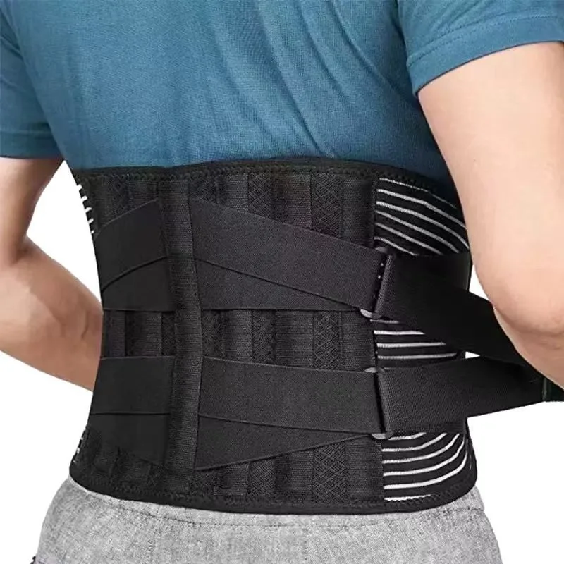 

Lumbar Support Waist Belt Elastic Double Compression Sports Waists Belt Squatting Fitness Waist Belt Waist Muscle Strain Injury