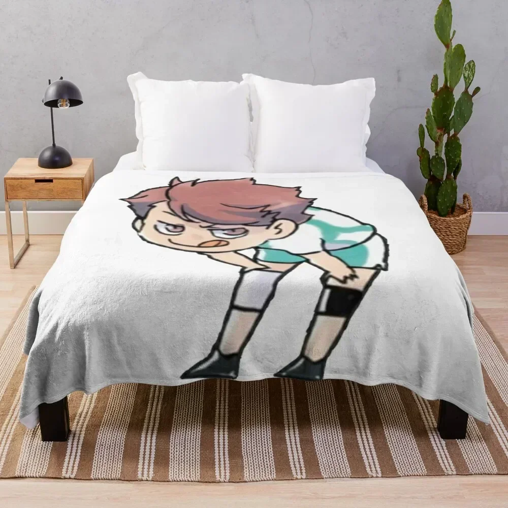 chibikawa Throw Blanket Soft Comfort Blanket for Reading Watching TV