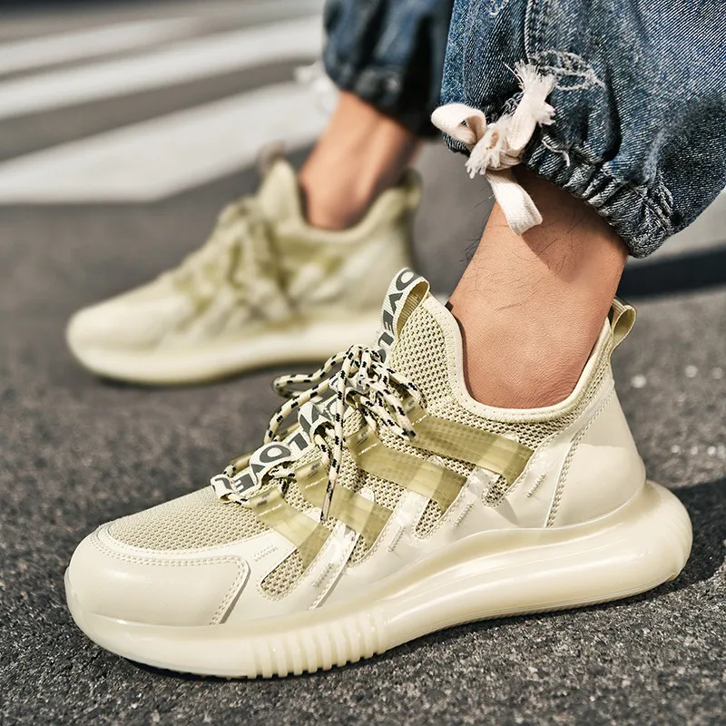 

Mesh Shoes for Men, New Summer Style Coconut Shoes, Mesh Breathable Casual Shoes for Men, Soft-Soled Comfortable Sports Shoes fo