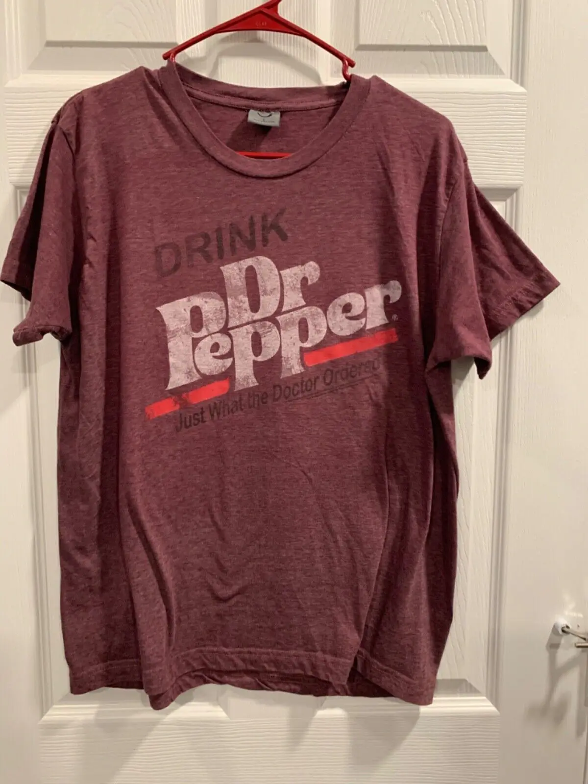 Men's Vintage Drink DR PEPPER Just What The Doctor Ordered Large