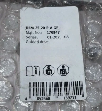 Brand New 1PCS DFM-25-20-P-A-GF170847 High Quality Assurance In Inventory Fast Delivery