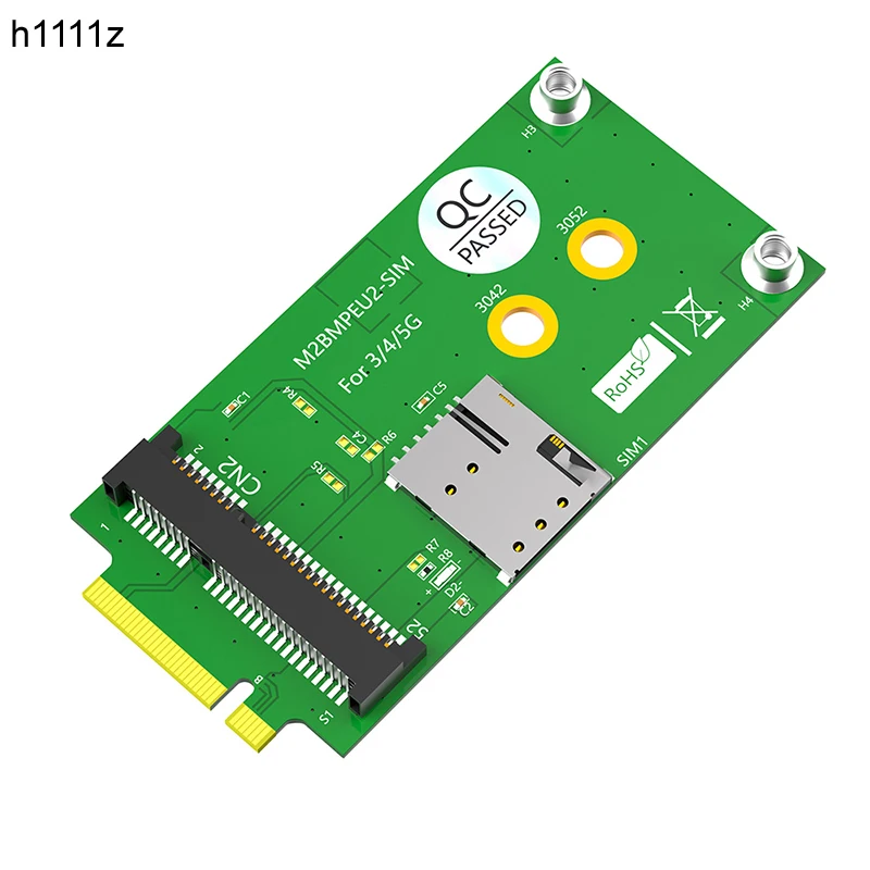 NEW M2 NGFF B Key Interface to Mini PCI Express Adapter Riser with SIM Slot for 3G/4G/5G Module Support Full Size Mini PCIE Card