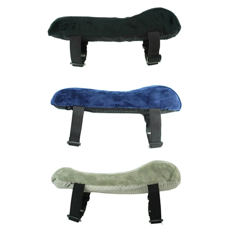 2Pcs Bürostuhl Armlehne Pad Hohe Rebound Memory Foam Unterstützung Kissen Komfortable Abdeckung Kissen Pad Für Linderung Unterarm Ellenbogen