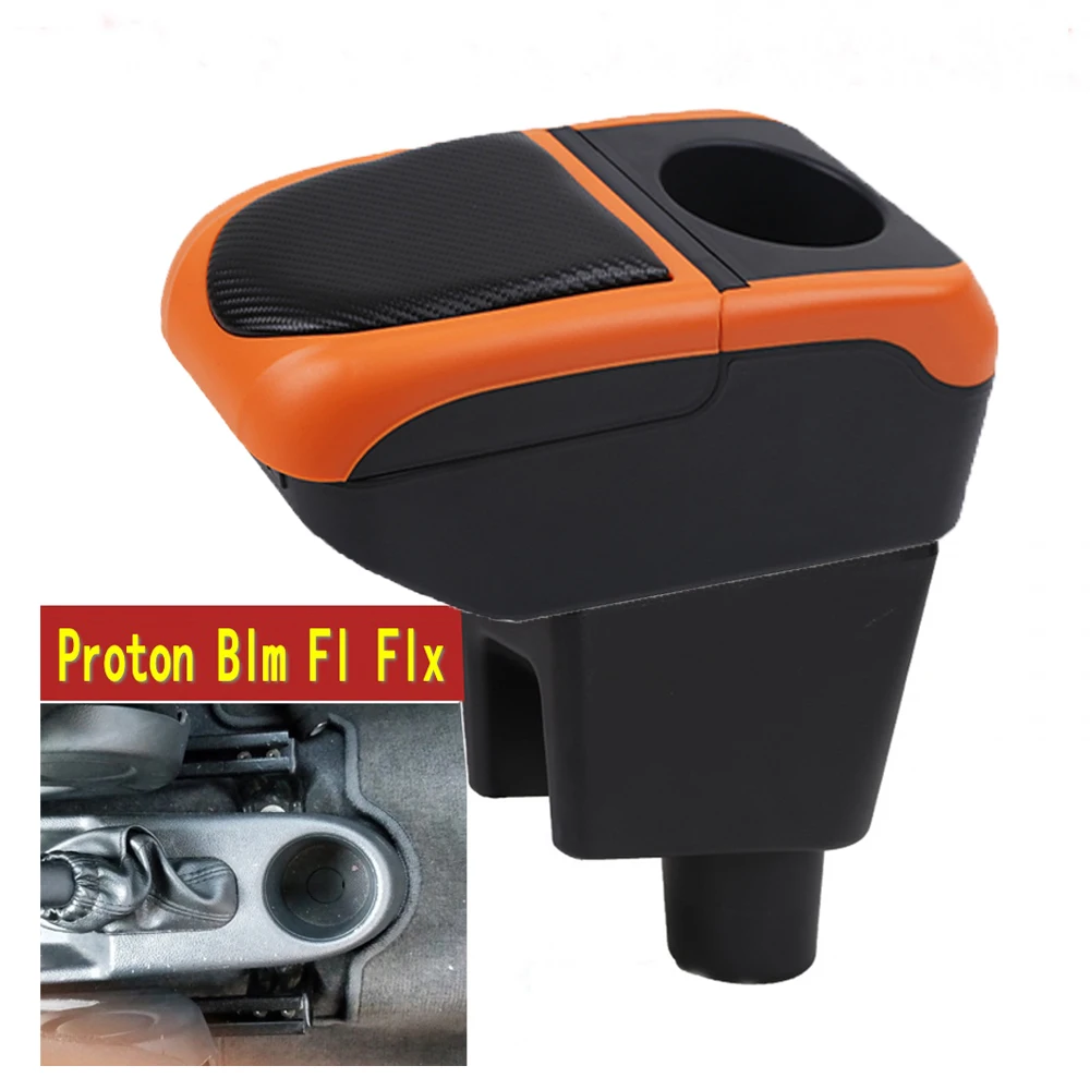 

For Proton BLM FL FLX Armrest box Parts special Retrofit parts Car Center Storage box Car Arm