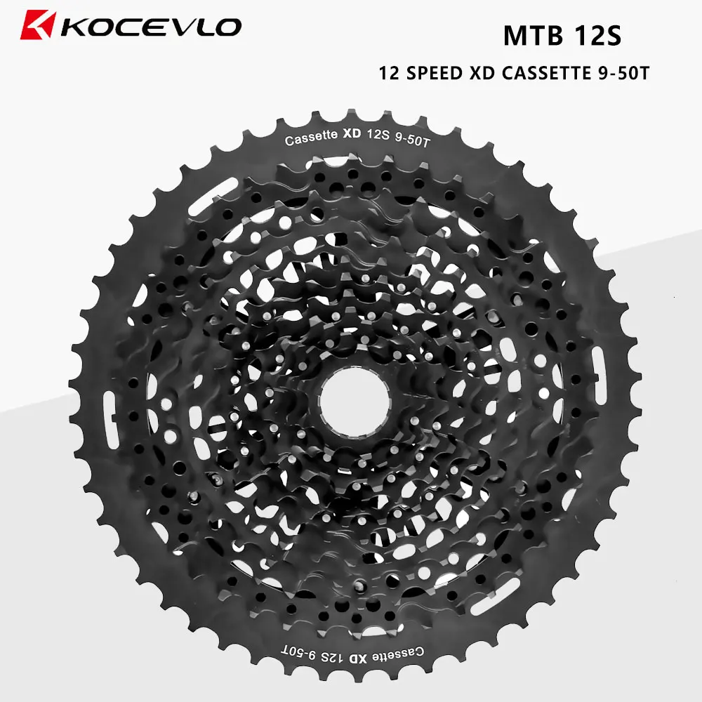 

Kocevlo MTB 12 Speed SRAM XD Cassette Sprocket 9-50T MTB bike freewheel fits for GX EAGLE Cassette