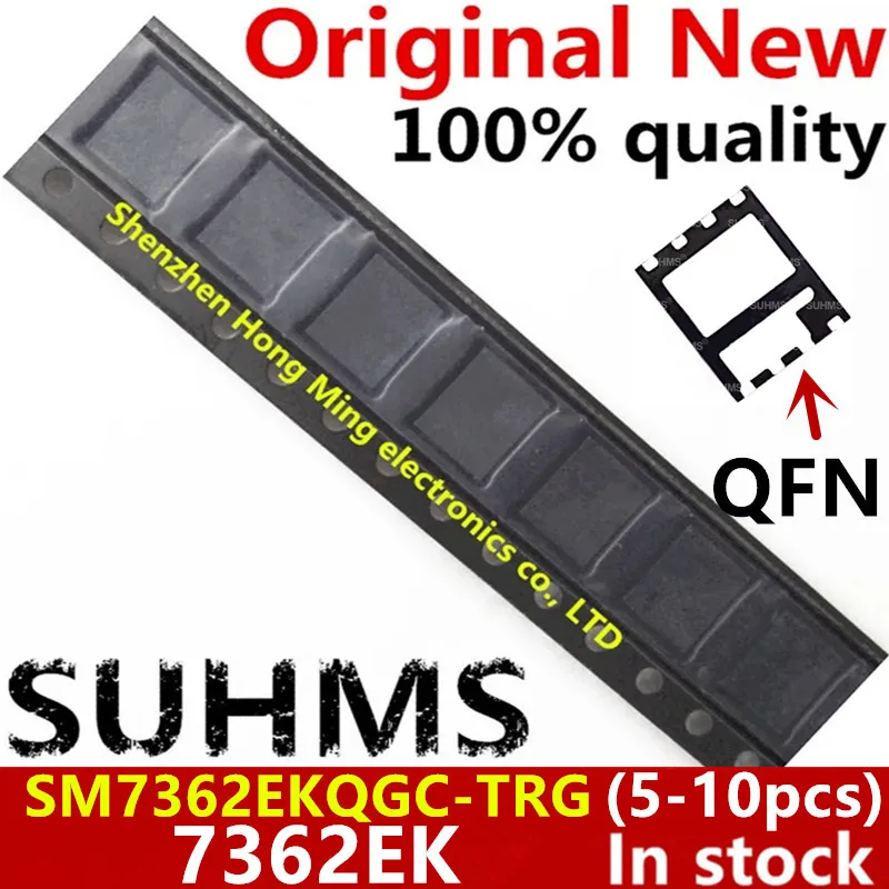 (5-10piece)100% New SM7362EKQGC-TRG SM7362EKQGC SM7362EKQG SM7362EK 7362EK QFN-8 Chipset