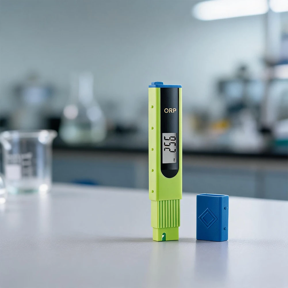 ORP Tester Oxidation Reduction Potential Meter 1999 to 1999 mV for Aquarium Water Testing with Auto Temp Compensation