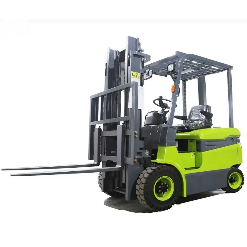 2Ton Electric Counterbalance Forklift Long Working Time Battery Factory Logistics Mass Goods Handling Device