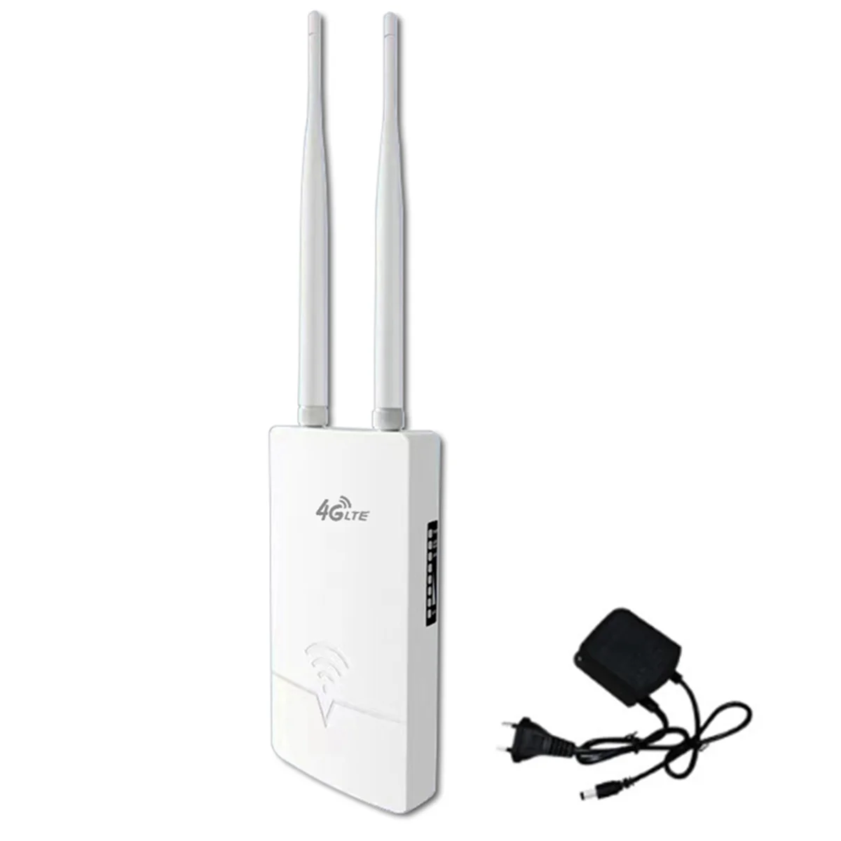 Router Router Wifi 4G esterno Router Wifi wireless 150Mbps Doppia antenna esterna ad alta velocità con slot per scheda SIM Spina UE