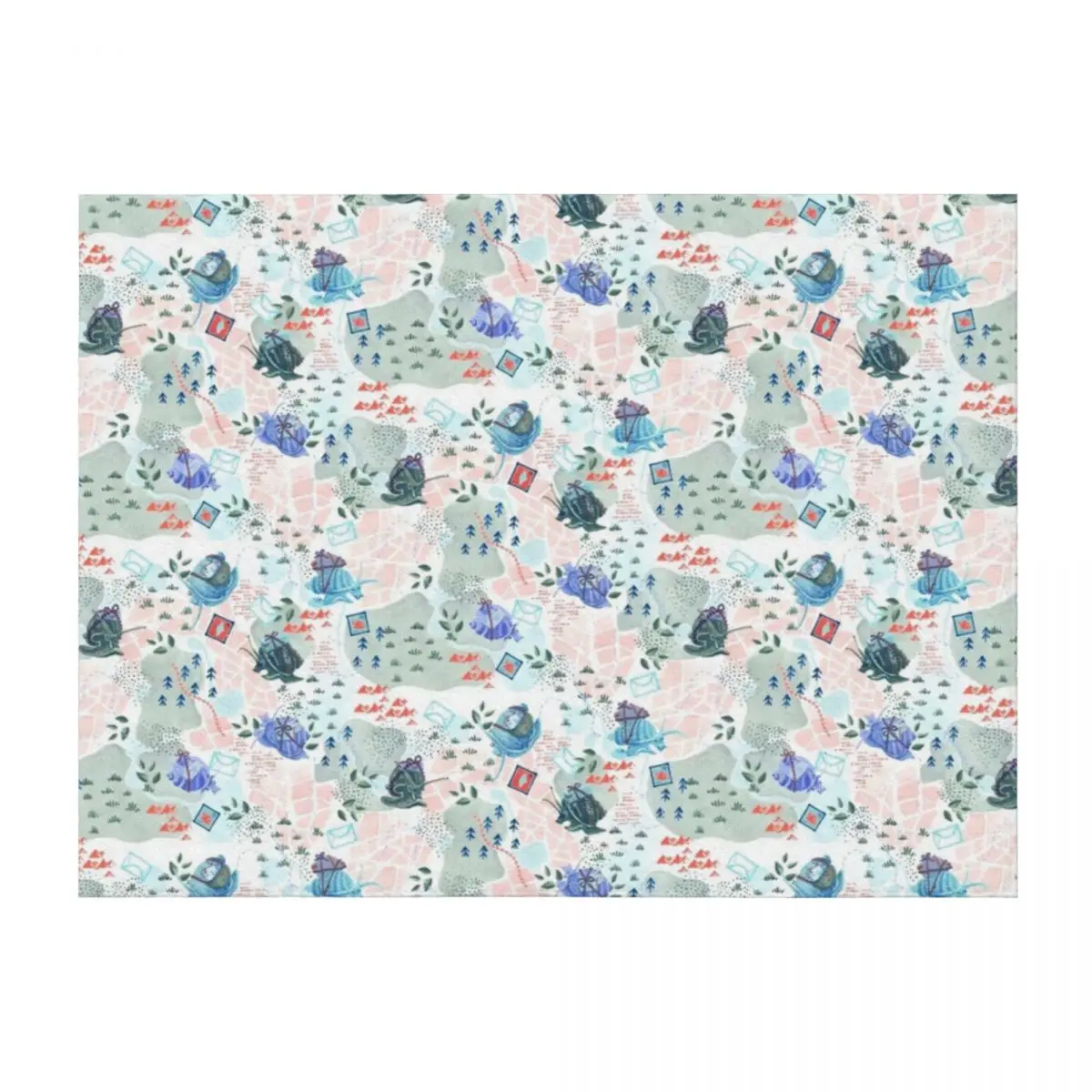 

Snail Mail Throw Blanket Bed linens Giant Sofa Soft Big halloween Blankets