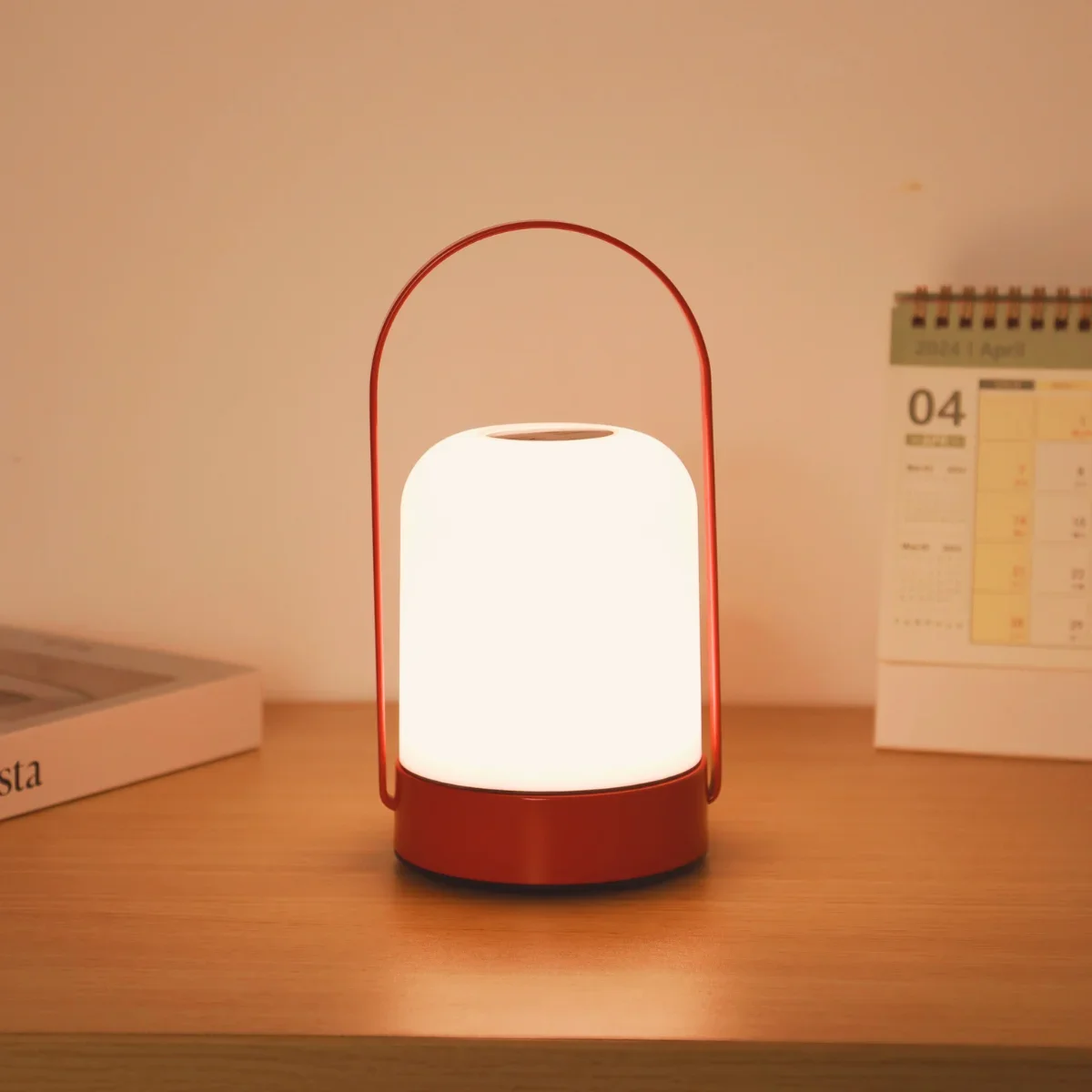 Portable Cordless Rechargeable Table Lamp 3-Mode Lighting Outdoor Night Lamp  for Patio Camping Restaurant Balcony,Kids Bedroom