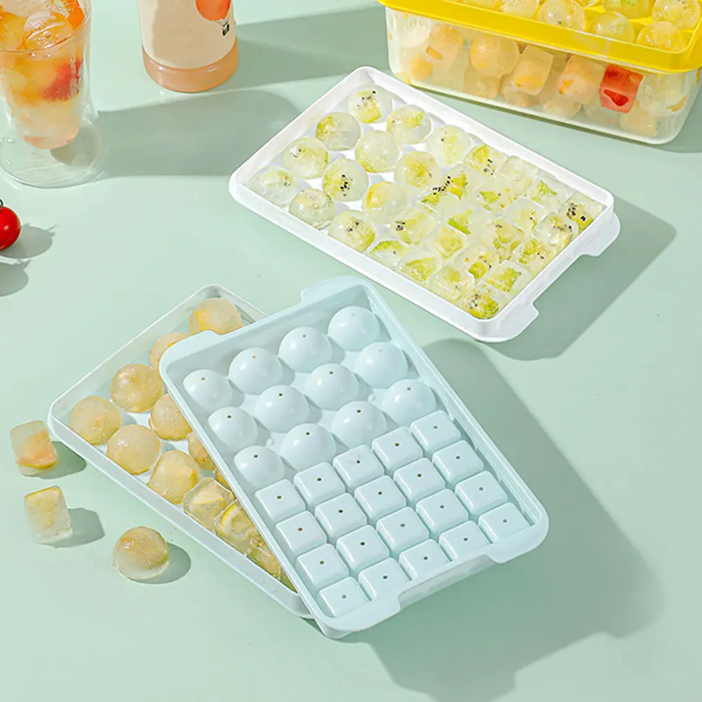 

Ice Tray Mold Balls Making Tool Large Cube Household Small Trays Maker Single Layer