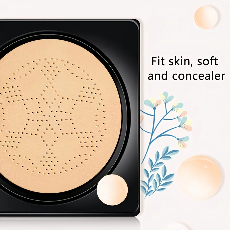 All in One Radiate Beauty with Mushroom Air Cushion BB Cream Moisturizing Nourished Clear Complexion Hanru Lightweight Cushion