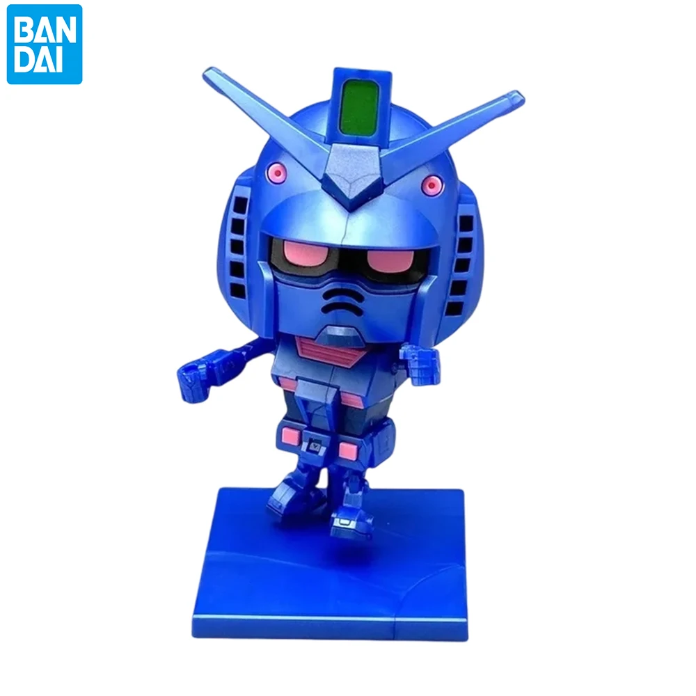 Bandai genuino [GUNPLA-KUN COLOR de imagen del teatro] Gundam Anime figura de acción Robot coleccionable juguetes de modelos de ensamblaje adornos regalo