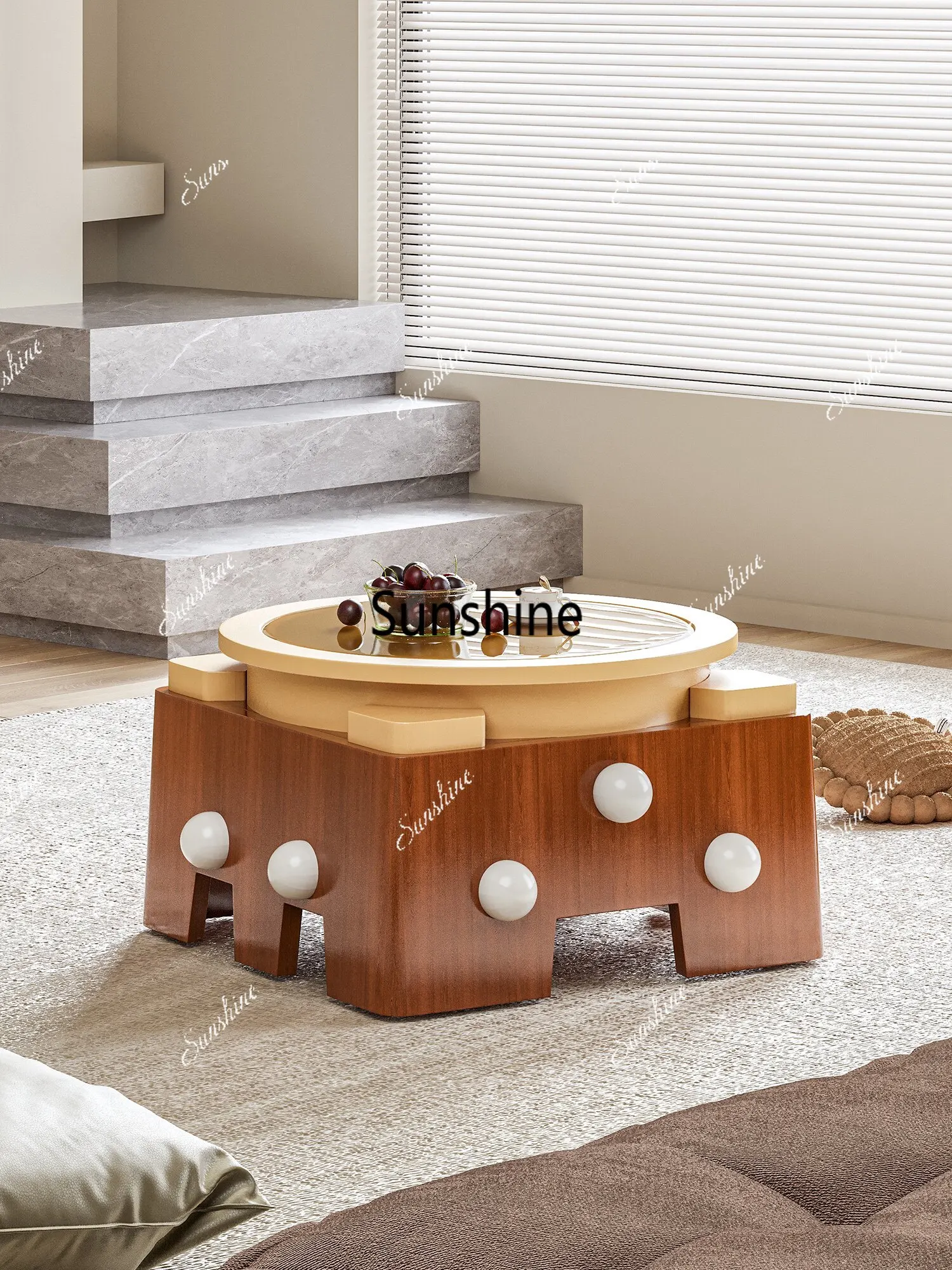 Creative, fashionable and cute postmodern living room small tea table