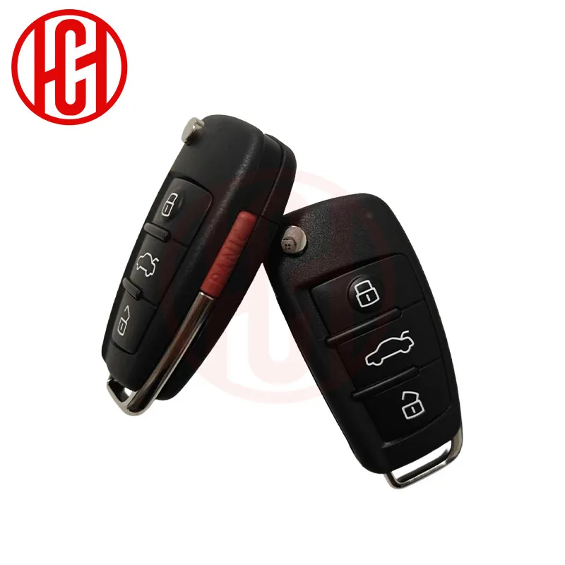 Original Remote Car Keyless Go 81A837220J 315MHZ 81A837220L 433MHZ 81A837220AH 434MHZ For Audi A3 S3 Q2L Q3 3plus1/3Buttons