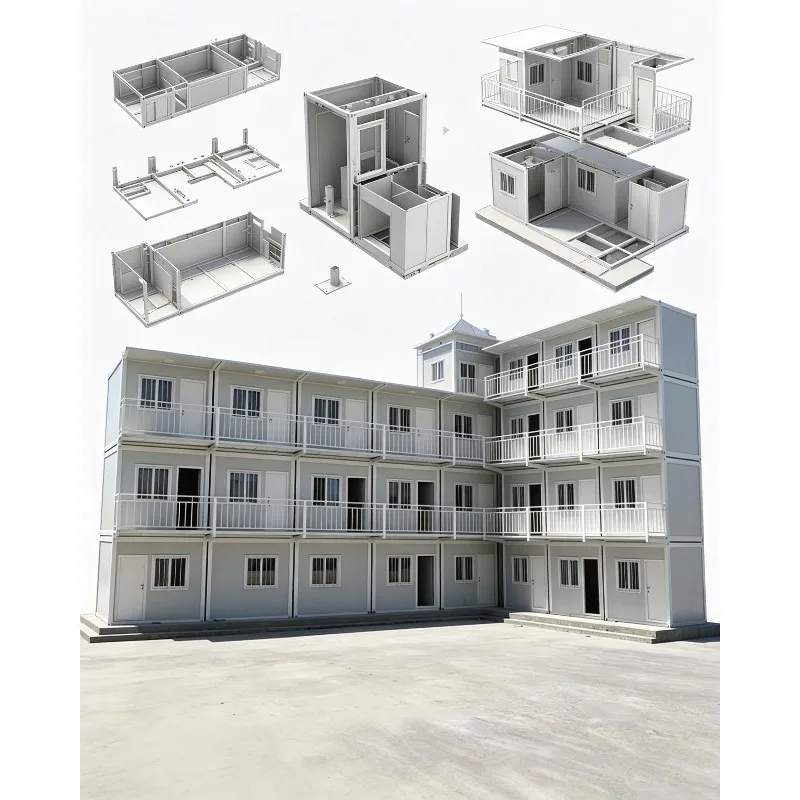Prefabricated House Foldable Container Portable Room for Backyard Office Studio Creative Warehouse Extendable Fold Out Home