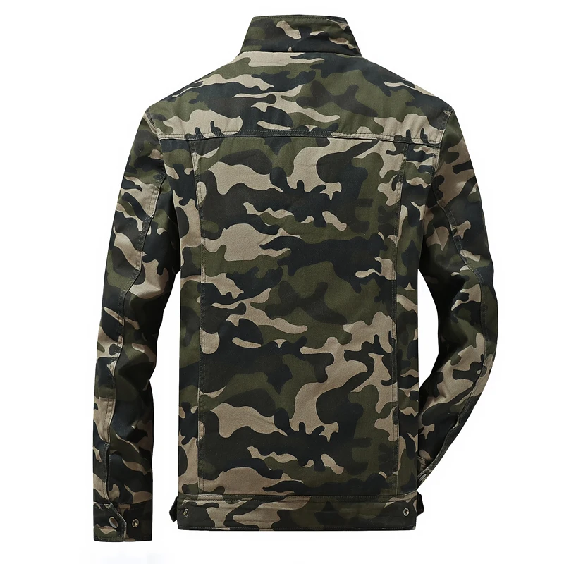 Winter Padded And Thickened Military Camouflage Clothing Workwear Windproof Warm Outdoor Fitness Sports Warm Men\'s Jackets