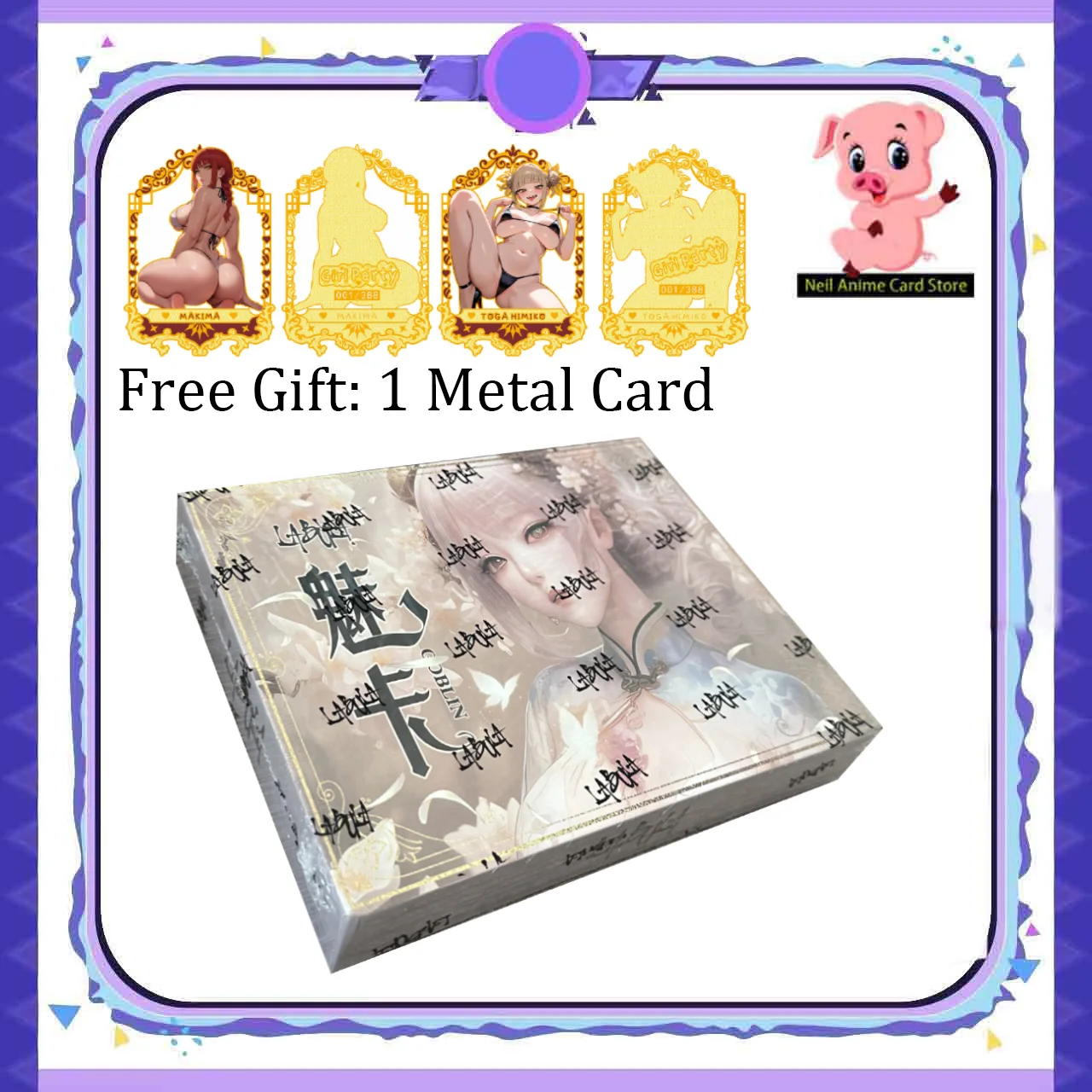 

Out Of Print Goddess Story Collection Cards Полный набор Booster Box Аниме Girl Collection Card Tcg Game Card Table Toys Детский подарок