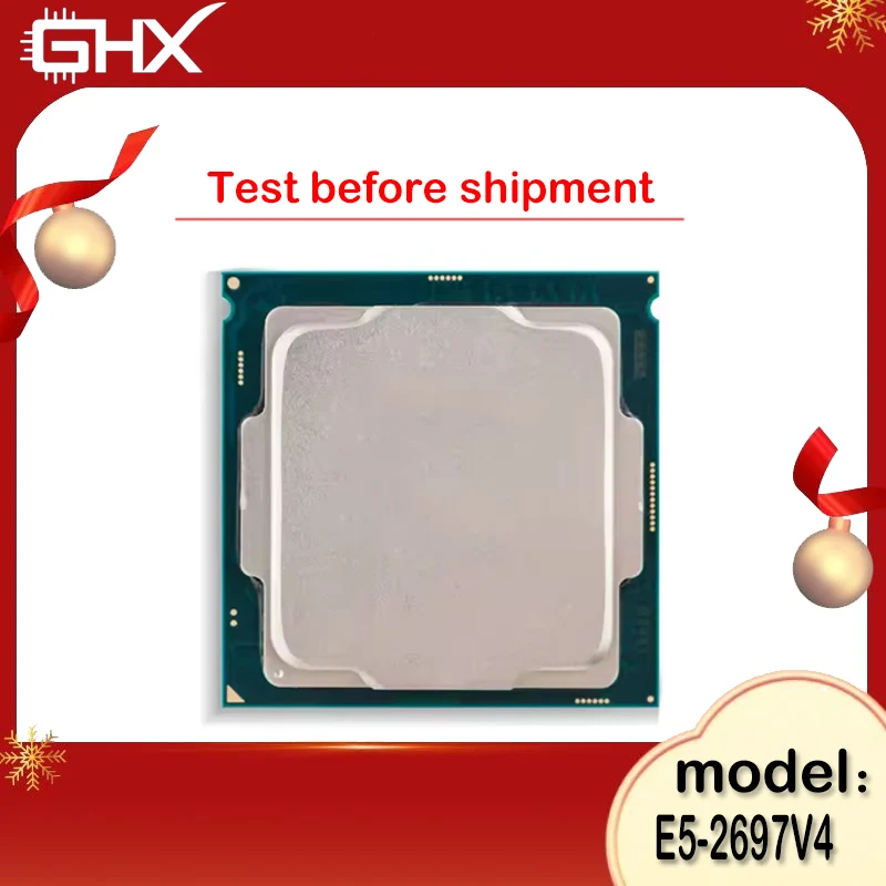 E5-2697V4 SR2JV 14nm 18 Cores 36 Threads 2.3GHz 45MB 145W LGA2011-3 for X99 motherboard E5 2697V4