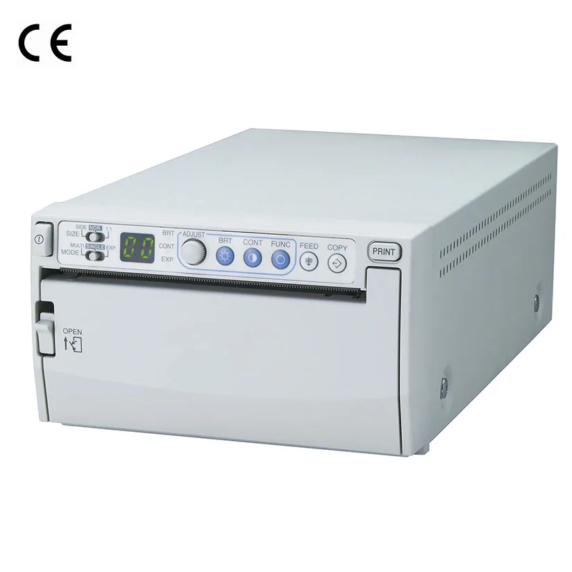 High Speed High Resolution Thermal Sensitive Hospital Portable Black And White Ultrasound Printer For Medical Applications