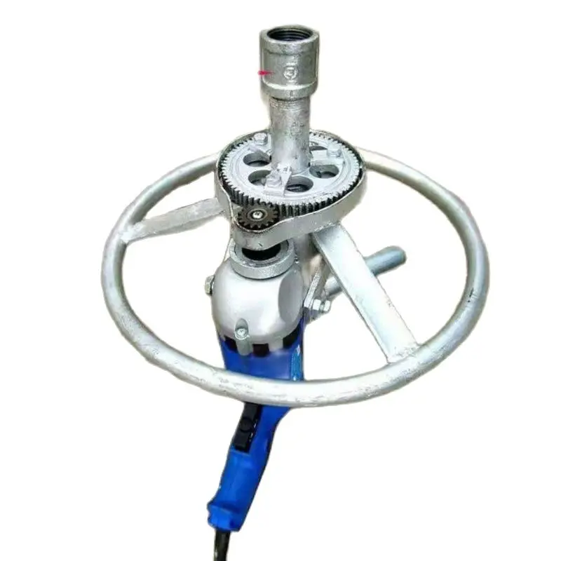 

Small drilling rig drilling tools agricultural drilling equipment hand-held drill disc power 800W