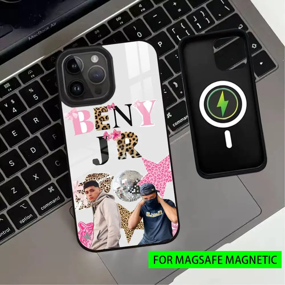 Чехол для телефона Masked Singer B-Beny J-Jr-S для iPhone 17,16,15,14,13,12,11 Plus, Pro Magnetic с беспроводной зарядкой Magsafe