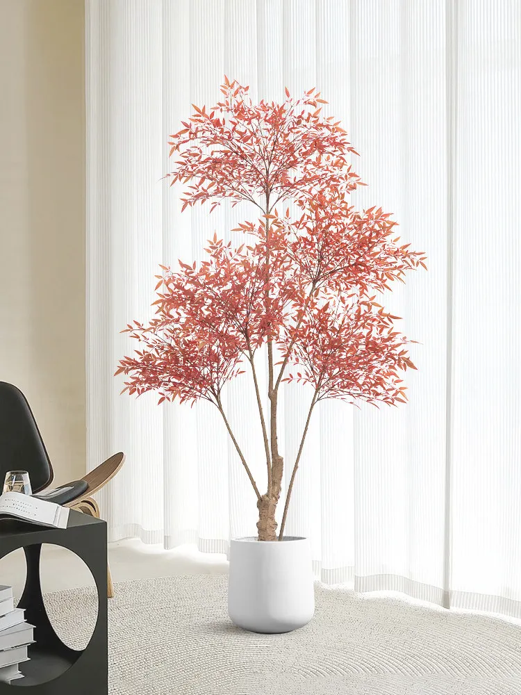 Simulated green plant ornament living room large indoor home decoration potted bionic green