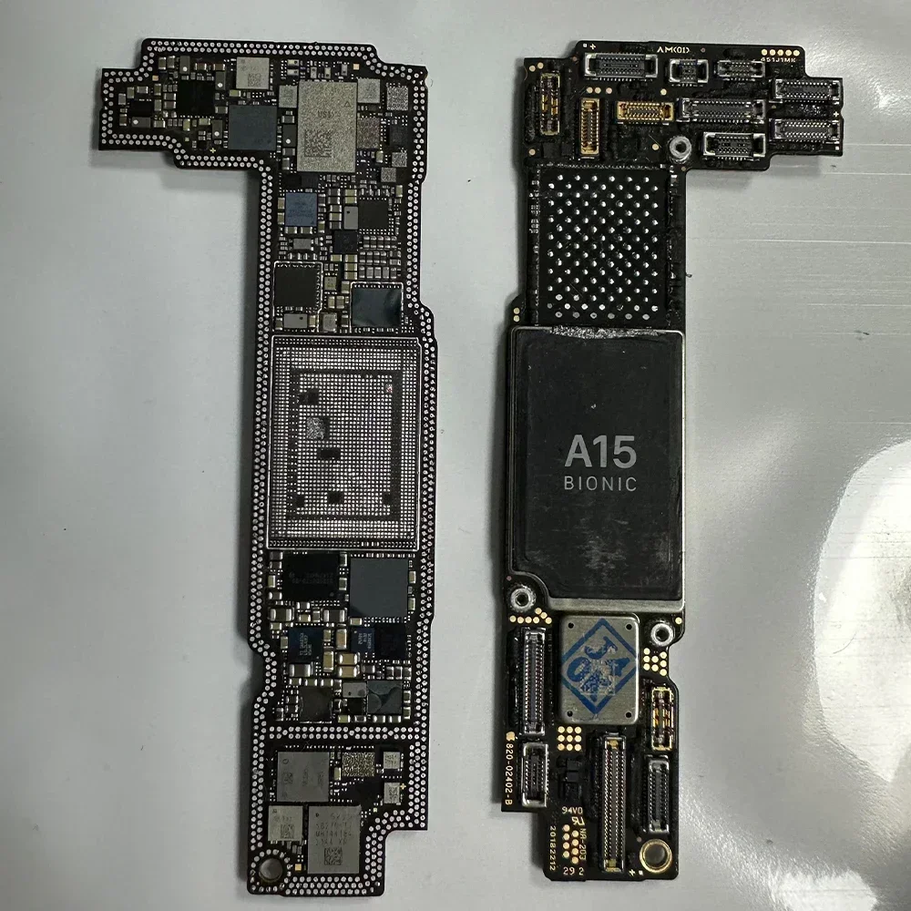 CNCカットマザーボード,iphone 13 pro max,ロジックボード,研磨,ミニ切り替え,折りたたみ式シールドcpu,rfボード,4g,5g