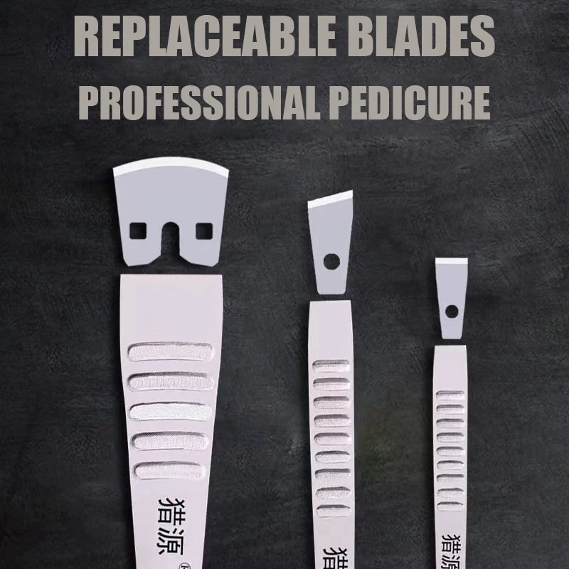 Disposable Professional Pedicure Tools Cutting For ingrown Nails Foot Dead Skin Callus Removal Toenail Cutter Replaceable Blade