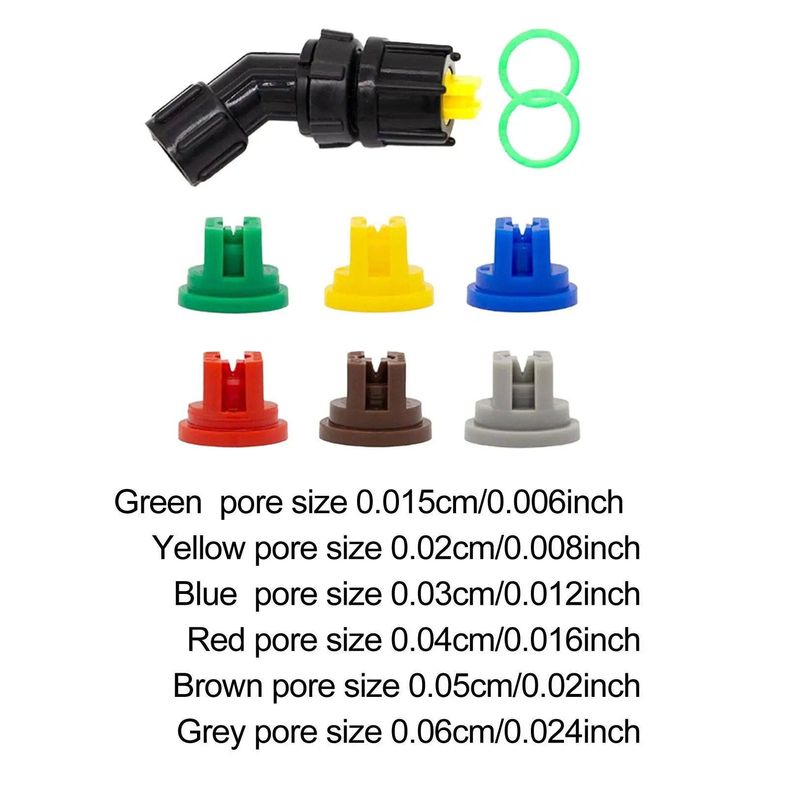 Adjustable Flat Fan Spray Tip Set Gardening Sprayer Automatic Sprinkler Plants Water Feeder for Flowerpot