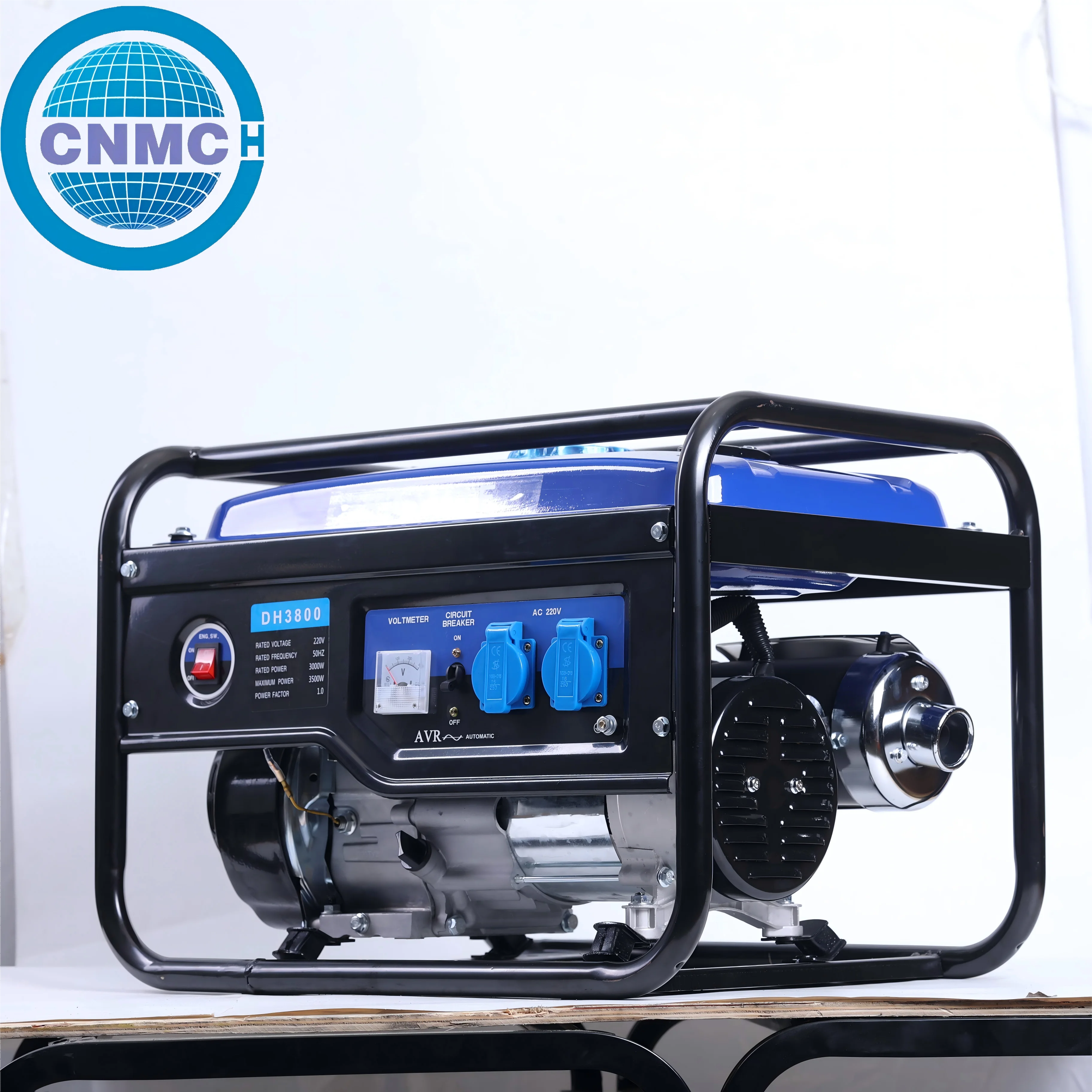 

10500Watt Generator 220V 50HZ Brush Excitation 4-Stroke All-metal material Electricstart Air-Cooled for Household Use