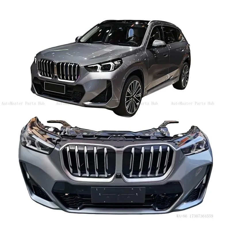 For -X1 U11U12 LCi New Plastic Front Bumper Body Cover with Radiator and Large Light Beam Rear Replacement for Used Cars